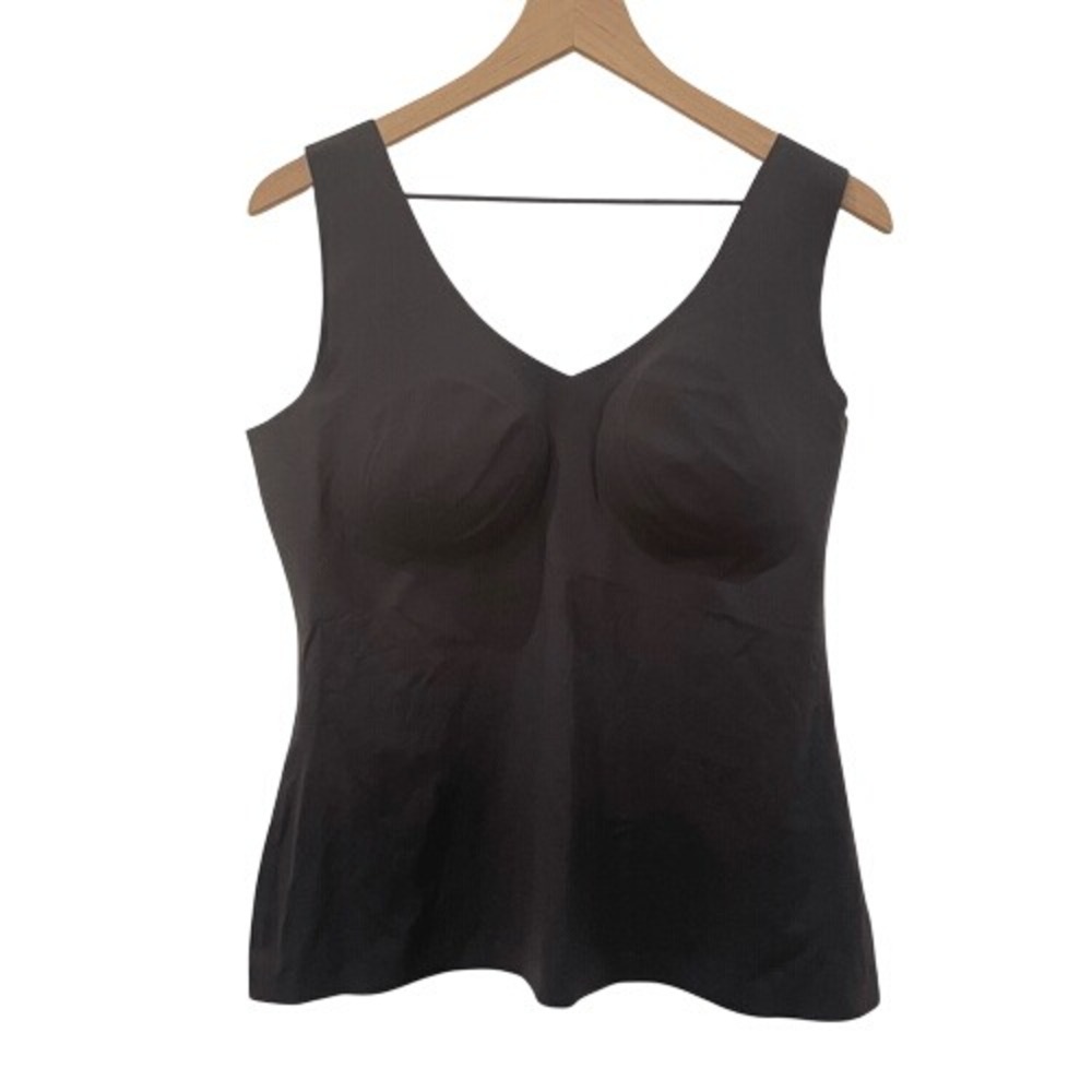 NEW Knix Black Evolution Tank Top Padded Shapewear Size XXXL 3X